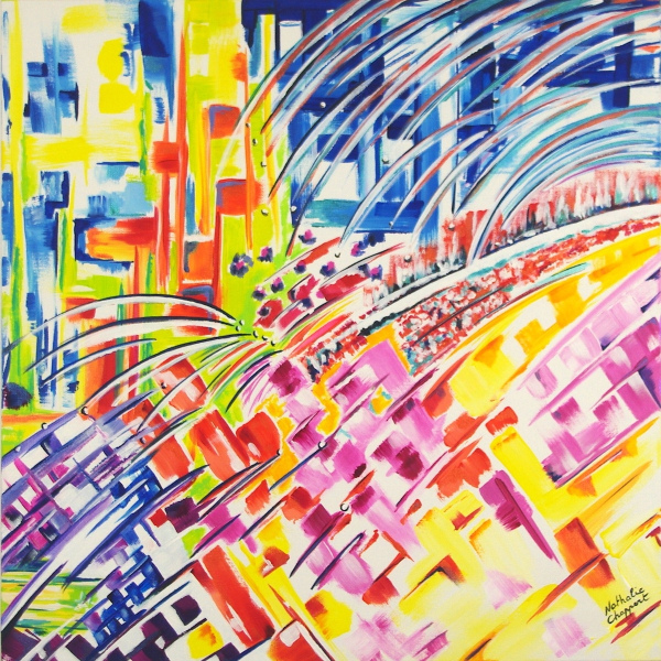 PROJECTION 60 x 60 x 3,5 cm 