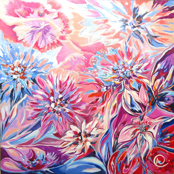 COLCHIQUES DANS LES PRÉS 50 x 50 x 3,5cm