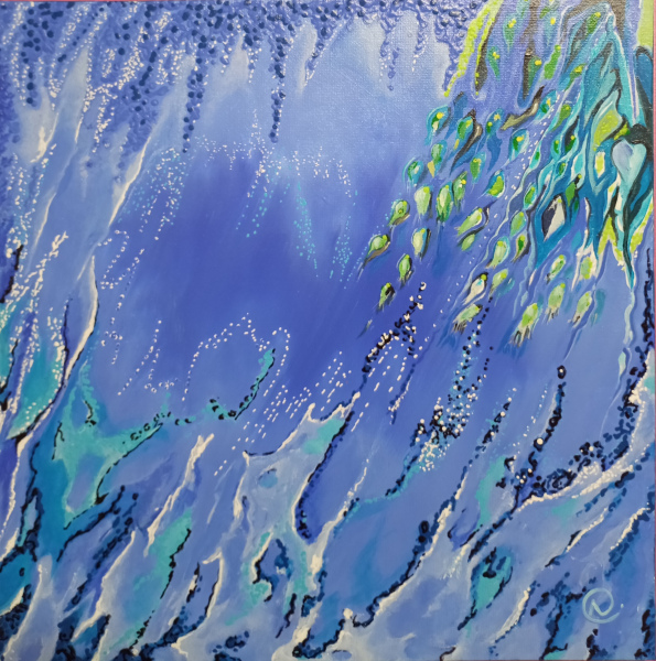 SOUS LE VENT 29 x 29 x 3,5 cm  (2)