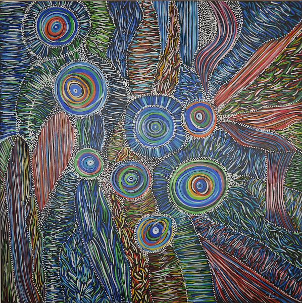 AUTRAL1 100 x 100 x 3 cm VENDU