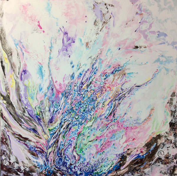 ECLABOUSSURES 80 x 80 x 3,5 cm