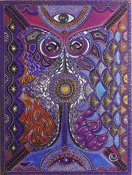 LE POUVOIR DES YEUX 60 x 80 x 3,5 cm