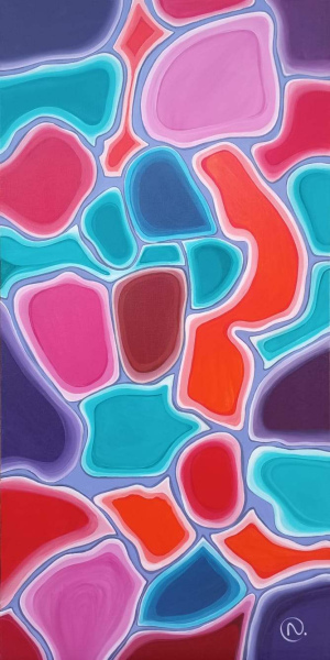 PARCELLES D'ETE 50 x 100 x 3,5cm