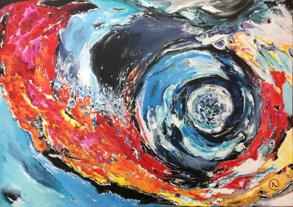 LA TORNADE 70 x 50 x 3,5 cm