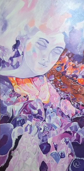 LA GÉODE 50 x 100 x 3,5 cm