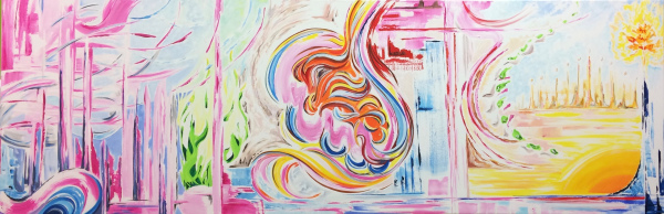 INTROSPECTION 150 x 50 x 3,5 cm