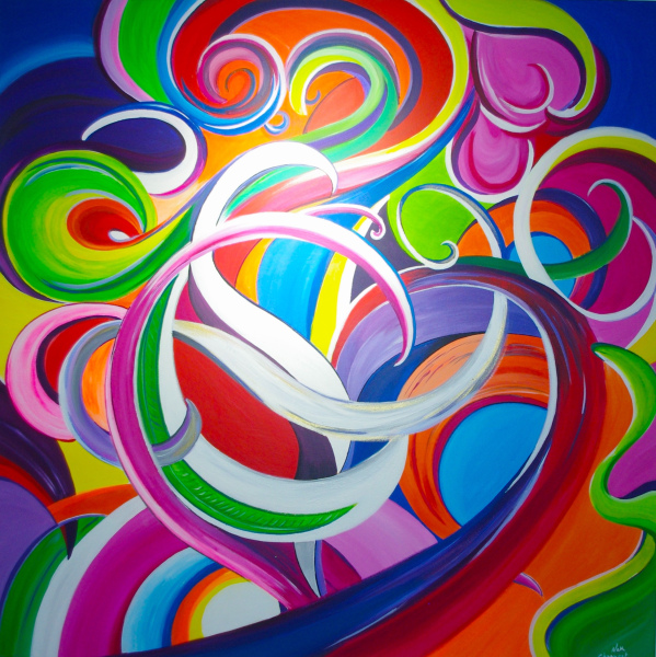 VICTOIRE 100 x 100 x 3,5 cm